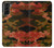 W3393 Camouflage sang Splatter Etui Coque Housse et Flip Housse Cuir pour Samsung Galaxy S21 Plus 5G, Galaxy S21+ 5G