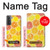 W3408 citron Etui Coque Housse et Flip Housse Cuir pour Samsung Galaxy S21 Plus 5G, Galaxy S21+ 5G