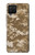 W3294 Armée Tan Coyote Camo Désert Camouflage Etui Coque Housse et Flip Housse Cuir pour Samsung Galaxy A12