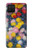 W3342 Claude Monet Chrysanthèmes Etui Coque Housse et Flip Housse Cuir pour Samsung Galaxy A12