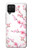 W3707 Fleur de cerisier rose fleur de printemps Etui Coque Housse et Flip Housse Cuir pour Samsung Galaxy A12