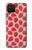 W3719 Modèle de fraise Etui Coque Housse et Flip Housse Cuir pour Samsung Galaxy A12