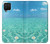 W3720 Summer Ocean Beach Etui Coque Housse et Flip Housse Cuir pour Samsung Galaxy A12