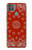 W3355 Motif Bandana Rouge Etui Coque Housse et Flip Housse Cuir pour Motorola Moto G9 Power