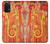 W3352 Gustav Klimt Médecine Etui Coque Housse et Flip Housse Cuir pour Samsung Galaxy A32 5G