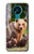 W3558 Famille d'ours Etui Coque Housse et Flip Housse Cuir pour Nokia 3.4