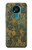 W3662 William Morris Vine Pattern Etui Coque Housse et Flip Housse Cuir pour Nokia 3.4