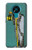 W3741 Carte de tarot l'ermite Etui Coque Housse et Flip Housse Cuir pour Nokia 3.4