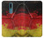 W3303 Allemagne Drapeau graphique Football Millésime Etui Coque Housse et Flip Housse Cuir pour Nokia 2.4