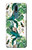 W3697 Oiseaux de la vie des feuilles Etui Coque Housse et Flip Housse Cuir pour Nokia 2.4