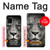 W1352 Lion Visage Etui Coque Housse et Flip Housse Cuir pour Samsung Galaxy A02s, Galaxy M02s