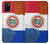 W3017 Paraguay Drapeau Etui Coque Housse et Flip Housse Cuir pour Samsung Galaxy A02s, Galaxy M02s