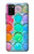 W3235 Mélange aquarelle Etui Coque Housse et Flip Housse Cuir pour Samsung Galaxy A02s, Galaxy M02s