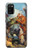 W3331 Peter Paul Rubens Tigre und Lowenjagd Etui Coque Housse et Flip Housse Cuir pour Samsung Galaxy A02s, Galaxy M02s