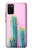 W3673 Cactus Etui Coque Housse et Flip Housse Cuir pour Samsung Galaxy A02s, Galaxy M02s