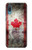 W2490 Canada Feuille d'érable Drapeau Texture Etui Coque Housse et Flip Housse Cuir pour Samsung Galaxy A04, Galaxy A02, M02