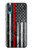 W3687 Drapeau américain de pompier mince ligne rouge Etui Coque Housse et Flip Housse Cuir pour Samsung Galaxy A04, Galaxy A02, M02