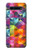 W3477 Motif abstrait de diamant Etui Coque Housse et Flip Housse Cuir pour LG K41S