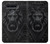 W3619 Lion noir gothique Etui Coque Housse et Flip Housse Cuir pour LG K41S