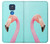 W3708 Flamant rose Etui Coque Housse et Flip Housse Cuir pour Motorola Moto G Play (2021)