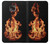 W3379 Cadre d'incendie Etui Coque Housse et Flip Housse Cuir pour Motorola Moto G Power (2021)