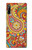 W3402 Floral Paisley Seamless Etui Coque Housse et Flip Housse Cuir pour Sony Xperia L5