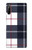 W3452 Plaid en tissu Etui Coque Housse et Flip Housse Cuir pour Sony Xperia L5