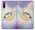 W3485 Mignon sommeil Licorne Etui Coque Housse et Flip Housse Cuir pour Sony Xperia 10 III