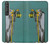 W3741 Carte de tarot l'ermite Etui Coque Housse et Flip Housse Cuir pour Sony Xperia 1 III