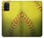 W3031 Softball balle jaune Etui Coque Housse et Flip Housse Cuir pour Samsung Galaxy A32 4G