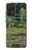 W3674 Claude Monet La passerelle japonaise et la piscine de nénuphars Etui Coque Housse et Flip Housse Cuir pour Samsung Galaxy A52, Galaxy A52 5G