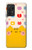 W2442 Chat mignon drôle Dessin animé Etui Coque Housse et Flip Housse Cuir pour Samsung Galaxy A72, Galaxy A72 5G