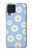 W3681 Motif de fleurs de marguerite Etui Coque Housse et Flip Housse Cuir pour Samsung Galaxy F62