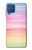 W3507 Coloré Arc-en-ciel pastel Etui Coque Housse et Flip Housse Cuir pour Samsung Galaxy M62