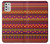 W3404 Aztèques Motif Etui Coque Housse et Flip Housse Cuir pour Motorola Moto G Stylus (2021)