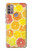 W3408 citron Etui Coque Housse et Flip Housse Cuir pour Motorola Moto G30, G20, G10