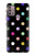 W3532 Coloré à pois Etui Coque Housse et Flip Housse Cuir pour Motorola Moto G30, G20, G10