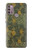 W3662 William Morris Vine Pattern Etui Coque Housse et Flip Housse Cuir pour Motorola Moto G30, G20, G10