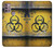 W3669 Graphique du réservoir de danger biologique Etui Coque Housse et Flip Housse Cuir pour Motorola Moto G30, G20, G10