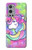 W3264 Pastel Licorne Etui Coque Housse et Flip Housse Cuir pour OnePlus 9 Pro