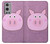 W3269 Porc Dessin animé Etui Coque Housse et Flip Housse Cuir pour OnePlus 9 Pro