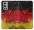 W3303 Allemagne Drapeau graphique Football Millésime Etui Coque Housse et Flip Housse Cuir pour OnePlus 9 Pro