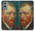 W3335 Vincent Van Gogh Autoportrait Etui Coque Housse et Flip Housse Cuir pour OnePlus 9 Pro