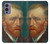 W3335 Vincent Van Gogh Autoportrait Etui Coque Housse et Flip Housse Cuir pour OnePlus 9