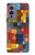 W3341 Paul Klee Raumarchitekturen Etui Coque Housse et Flip Housse Cuir pour OnePlus 9