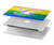 W2899 Arc en ciel LGBT Gay Pride Drapeau Etui Coque Housse pour MacBook Air 13″ - A1369, A1466
