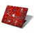 W3354 Rouge classique Bandana Etui Coque Housse pour MacBook Air 13″ - A1932, A2179, A2337