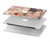 W1332 Ito Jakuchu Coq Etui Coque Housse pour MacBook Pro Retina 13″ - A1425, A1502