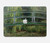W3674 Claude Monet La passerelle japonaise et la piscine de nénuphars Etui Coque Housse pour MacBook Pro 13″ - A1706, A1708, A1989, A2159, A2289, A2251, A2338