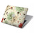 W2179 Motif Fleur Floral Art Millésime Etui Coque Housse pour MacBook Pro 16″ - A2141